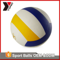 Factory private label wholesale training exercise ball custom PU standard size giant volleyball ball